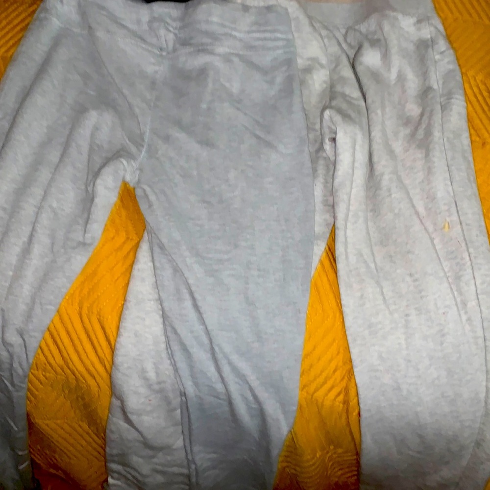 Size is large but nice not worn 2 pairs